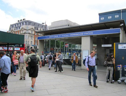 Kings Cross St Pancras Tube Station, London